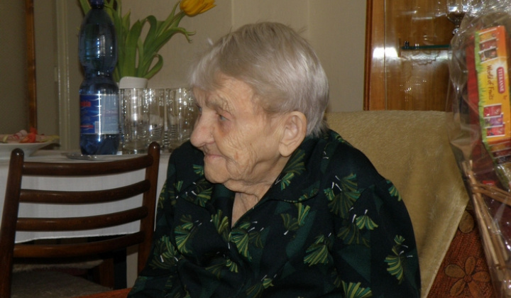 Najstaršia občianka RV v r. 2011