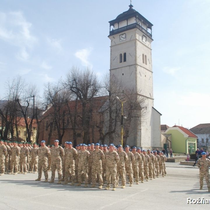 DOD - voj. posadka + slávn. nástup jednotiek z misií