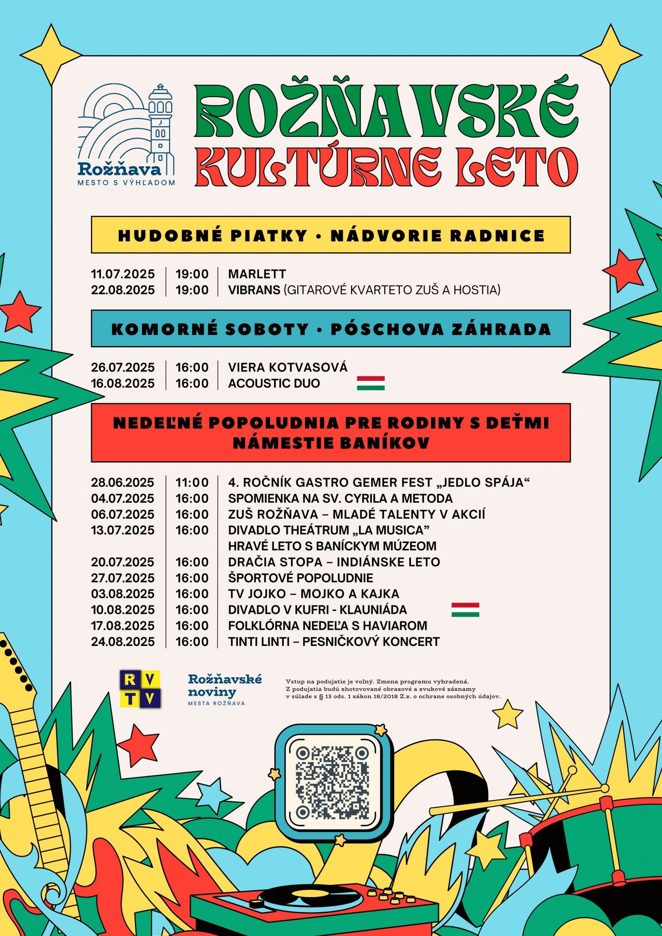 kulturne leto plagat