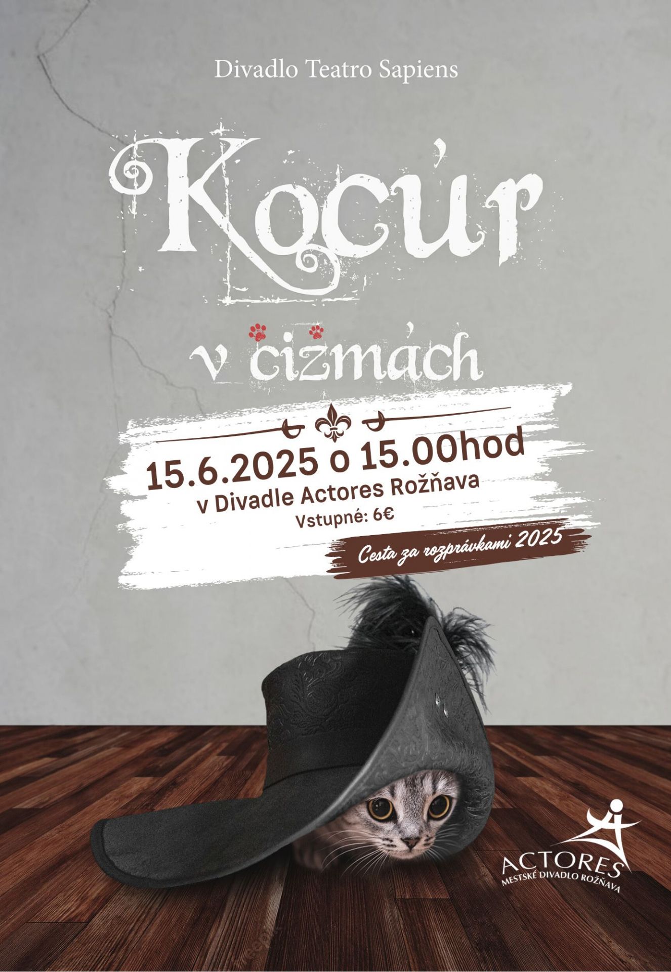 kocur v cizmach plagat