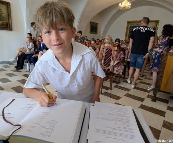 Spravodajstvo z podujatí / Ocenenie najúspešnejších žiakov základných škôl  v zriaďovateľskej pôsobnosti mesta Rožňava - foto