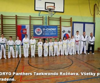 Spravodajstvo z podujatí / Záverečná správa o činnosti klubu KORYO Panthers Taekwondo Rožňava za rok 2024 - foto
