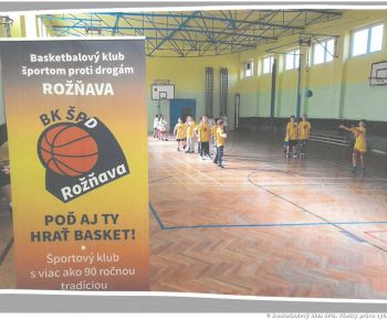 Spravodajstvo z podujatí / Záverečná správa k dotácii z rozpočtu mesta Rožňava v roku 2024 - Basketbalový klub ŠPD - športom proti drogám Rožňava - foto