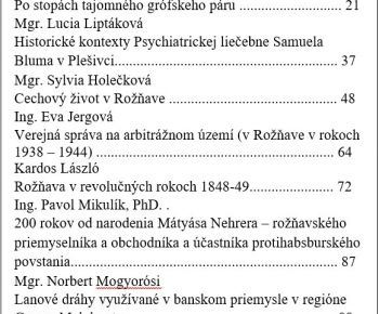 Spravodajstvo z podujatí / Záverečná správa o použití dotácie z rozpočtu mesta za rok 2024 a fotodokumentácia Rožňavský besedný spolok – Rozsnyói társalgási egylet - foto
