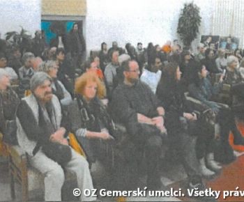 Spravodajstvo z podujatí / Záverečná správa o realizácii projektu Besedy s umelcami regiónu Gemer - foto