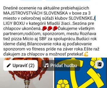 Spravodajstvo z podujatí / Boris Milko Boxing Club - záverečná správa - foto