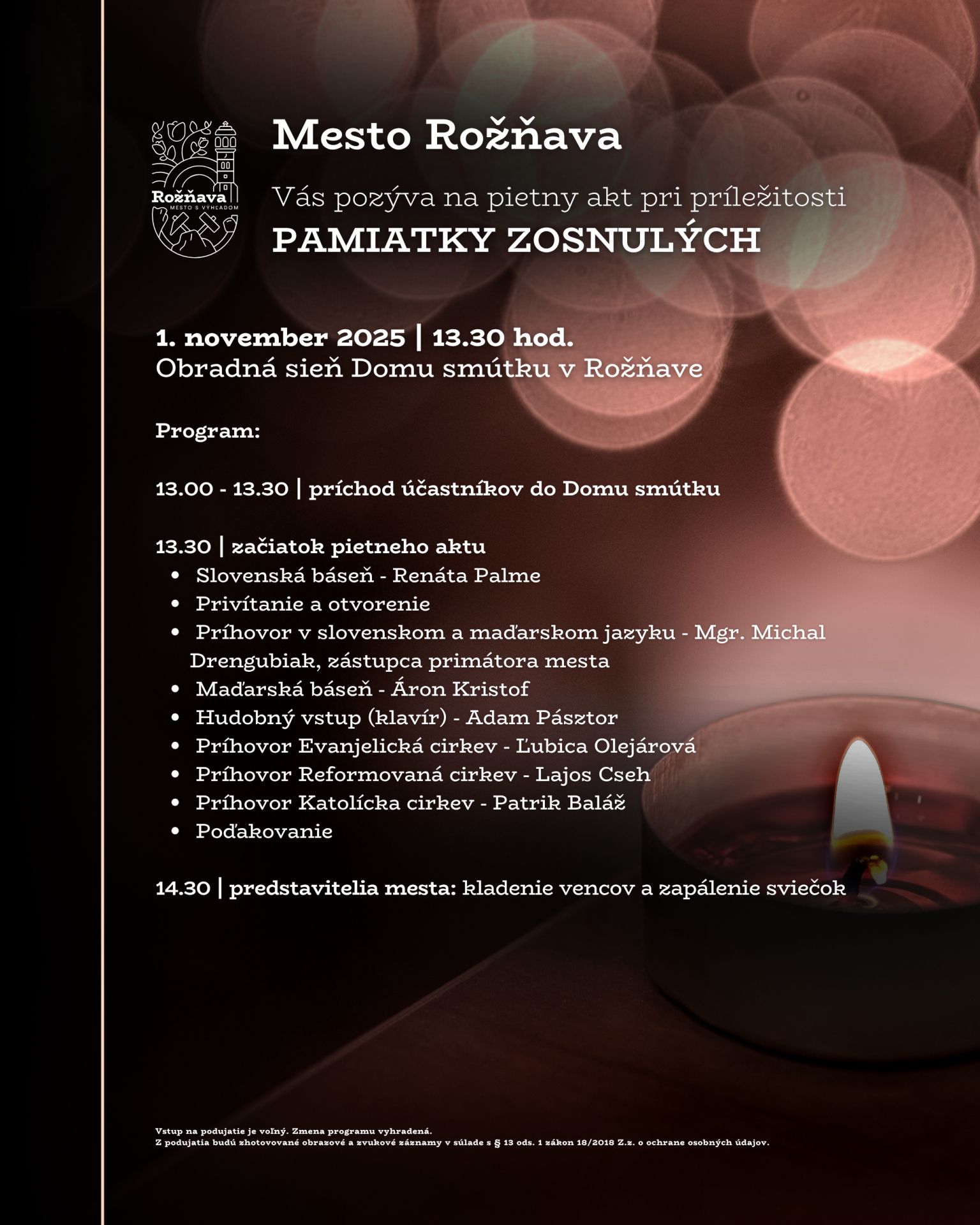 pamiatka zosnulych