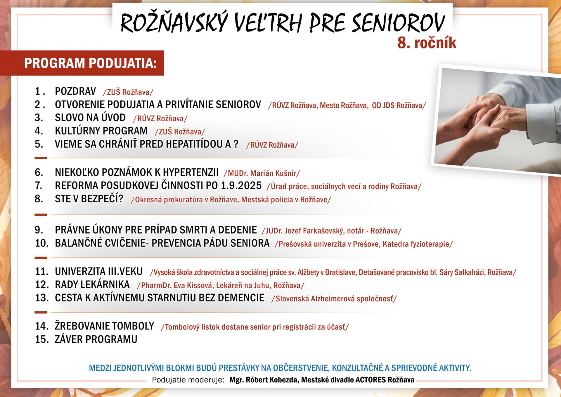 veltrh pre seniorov program