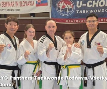 Spravodajstvo z podujatí / Záverečná správa o činnosti klubu KORYO Panthers Taekwondo Rožňava za rok 2025 - foto