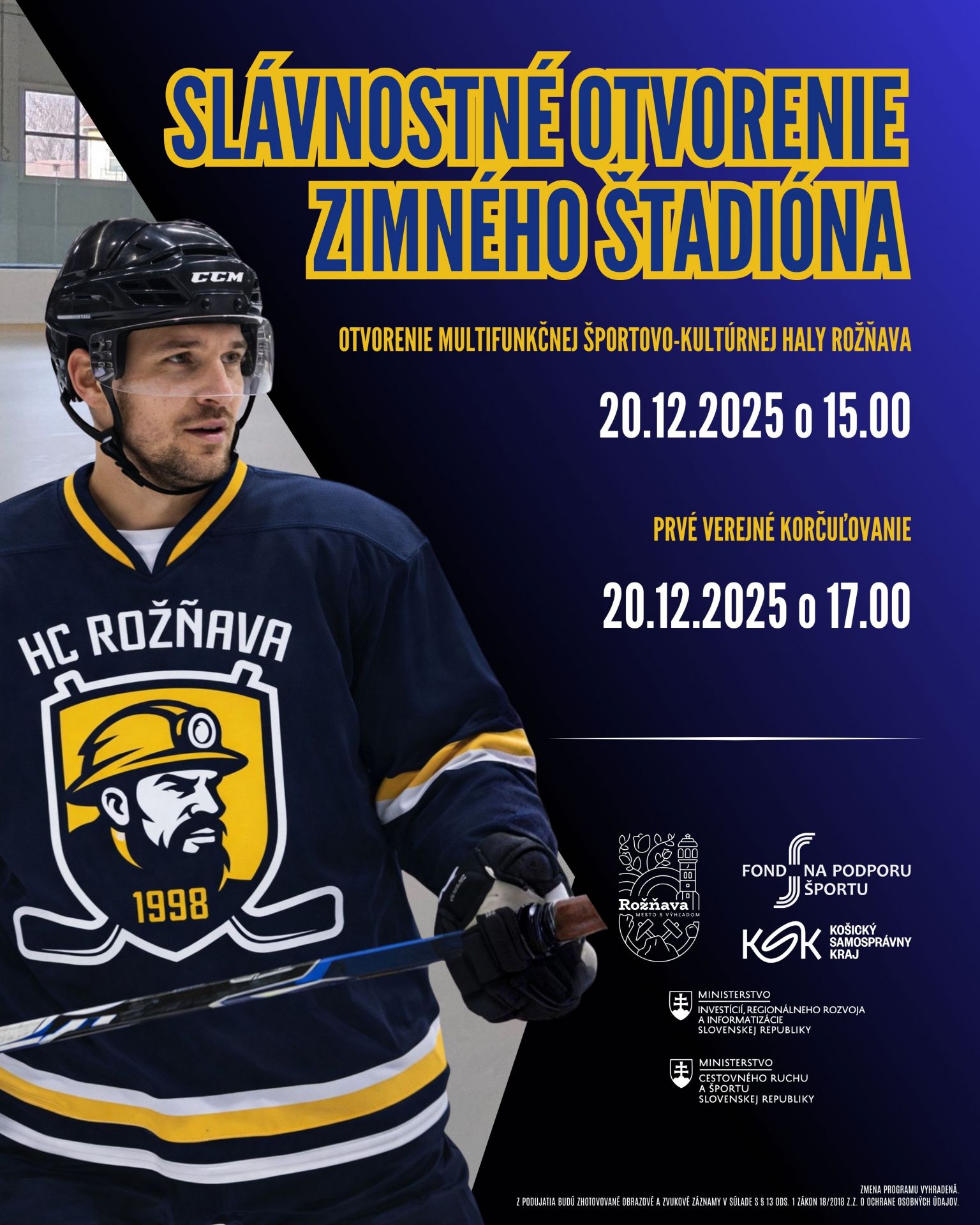 otvorenie zimneho stadiona