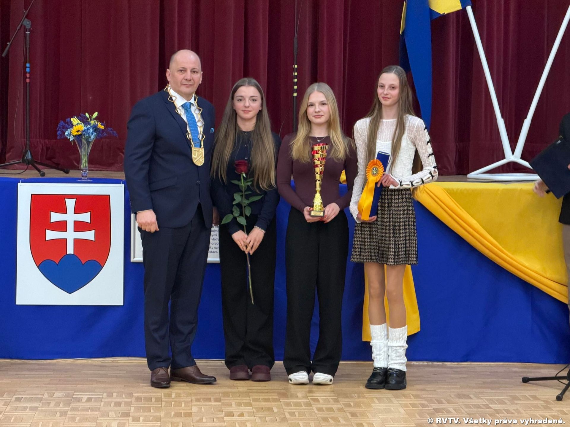 Bedmintonové družstvo žiačok – Gymnázium Pavla Jozefa Šafárika – Pavol Jozef Šafárik Gimnázium Rožňava