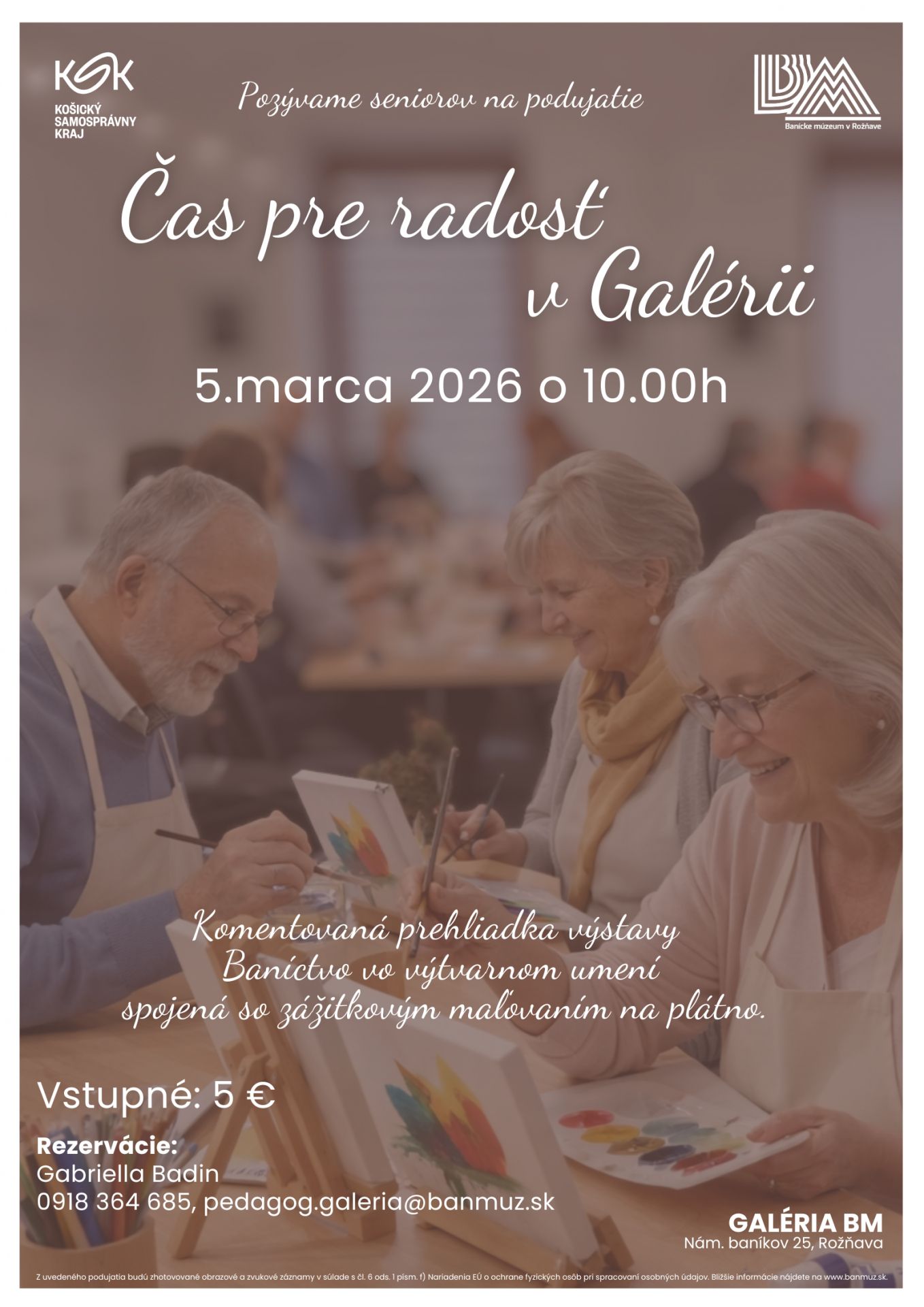 Čas pre radosť v Galérii