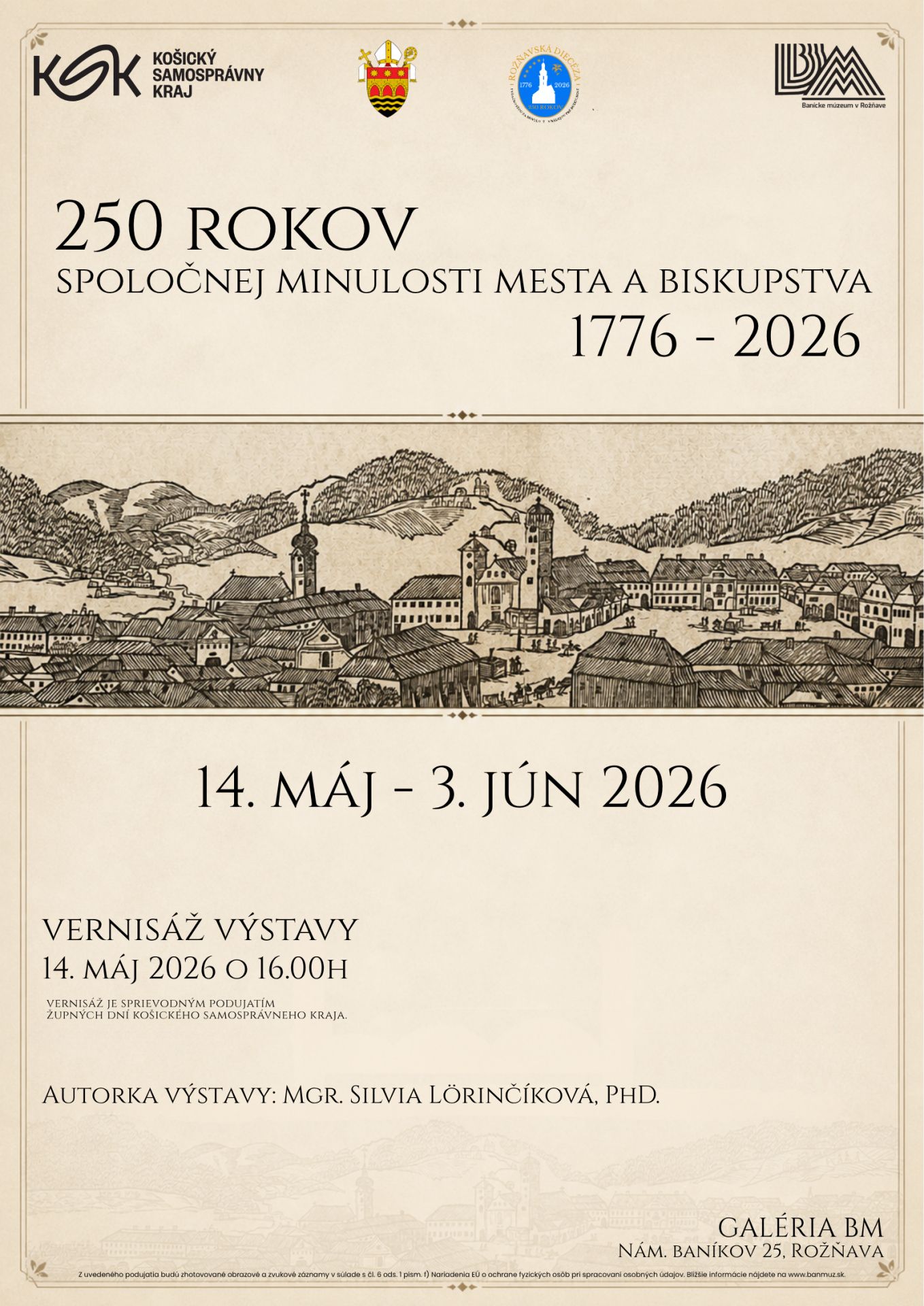 250 rokov spoločnej minulosti mesta a biskupstva