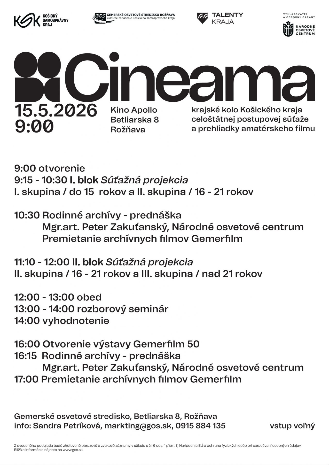 cineama 2026 plagat