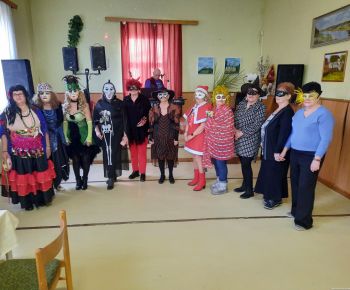 Akcie v dennom centre rok 2026 / Maškarný ples - foto