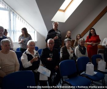 Spravodajstvo z podujatí / 75 rokov príbehov: knižnica oslávila jubileum stretnutiami aj výstavou - foto