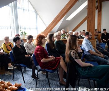 Spravodajstvo z podujatí / 75 rokov príbehov: knižnica oslávila jubileum stretnutiami aj výstavou - foto