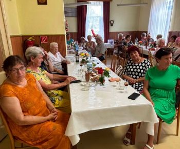 Akcie v dennom centre rok 2026 / Oslava životných jubileí členov Denného centra a JDS MO Rožňava - foto