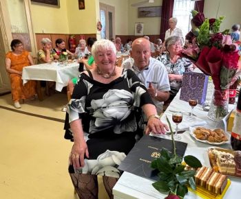Akcie v dennom centre rok 2026 / Oslava životných jubileí členov Denného centra a JDS MO Rožňava - foto