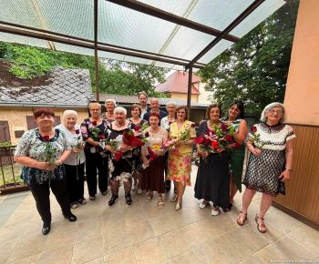 Akcie v dennom centre rok 2026 / Oslava životných jubileí členov Denného centra a JDS MO Rožňava - foto