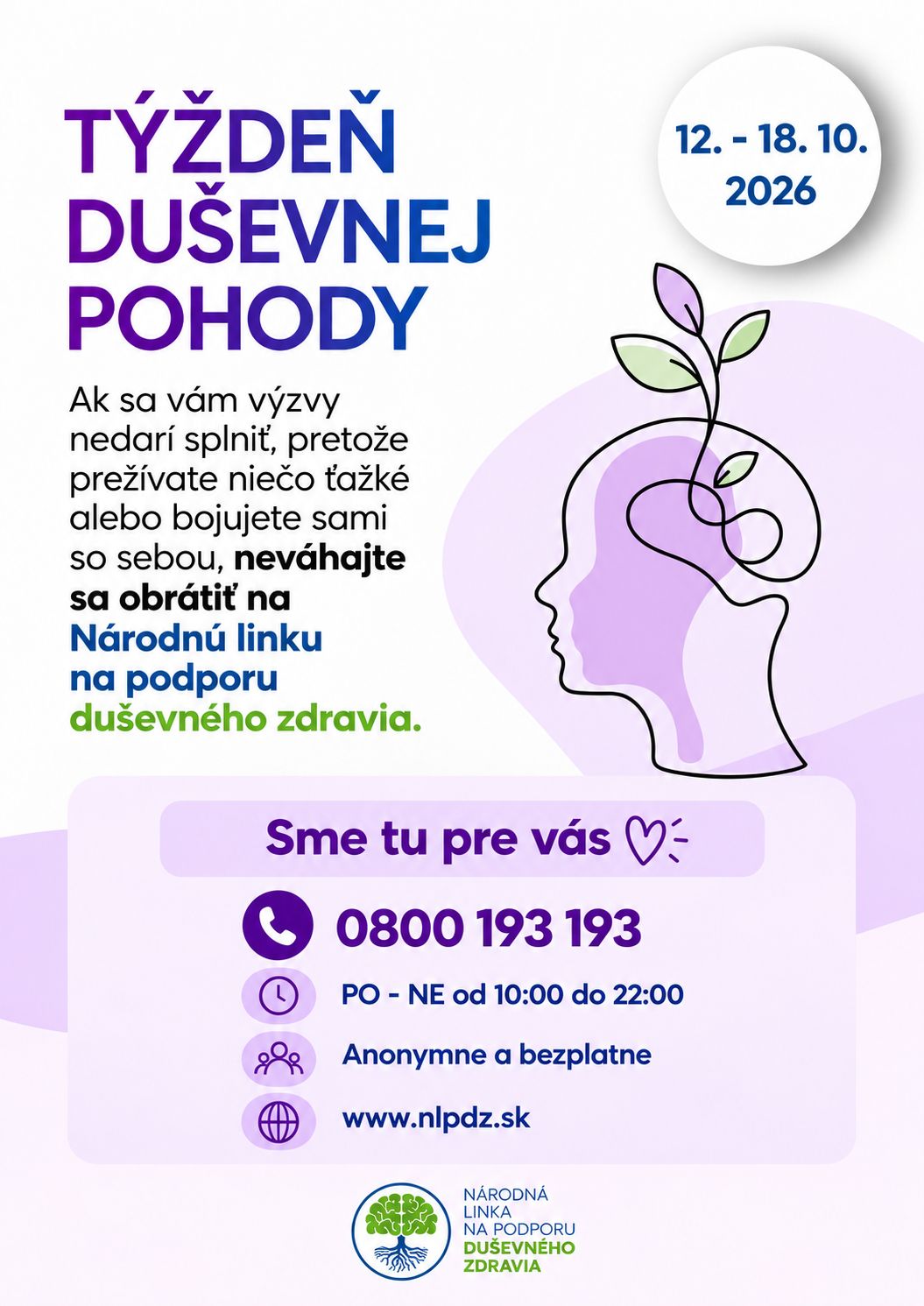 tyzden dusevneho zravia