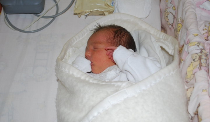 Prvé narodené dieťa v RV - r. 2011