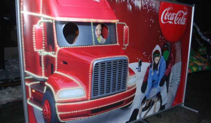 Vianočný Coca-cola kamión 2010