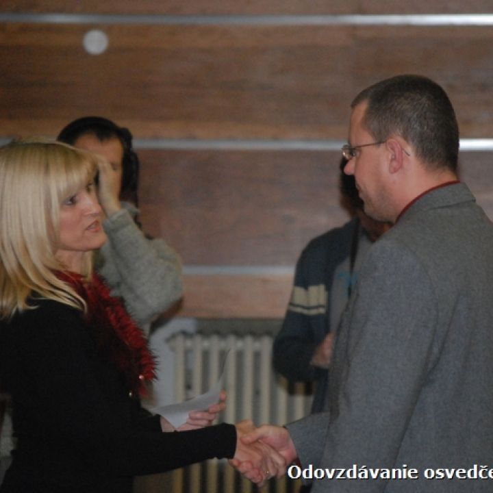Odovzdávanie osvedčení o zvolení