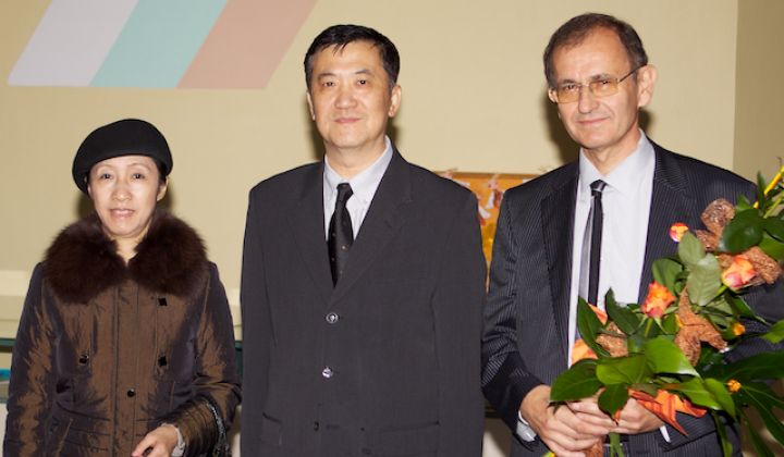 Prijatie vysľvyslanca Číny Prijatie vysľvyslanca Číny