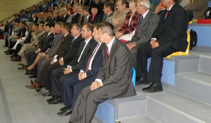 Multifunkcna telocvicna - odovzdanie Multifunkcna telocvicna - odovzdanie