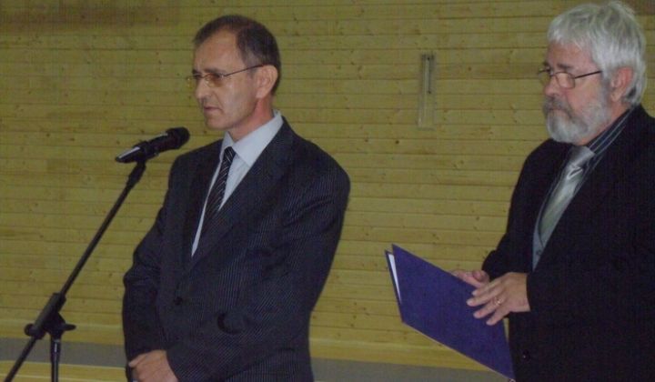 Multifunkcna telocvicna - odovzdanie Multifunkcna telocvicna - odovzdanie
