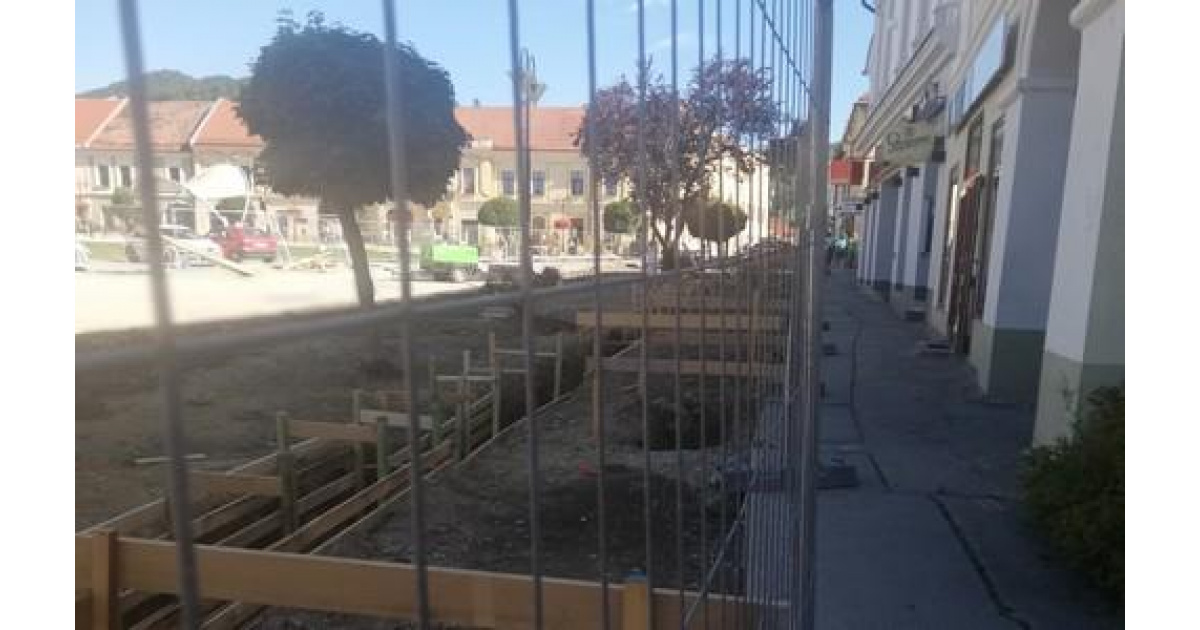Rekonštrukcia Námestia baníkov a Šafárikovej ulice – Rožňava
