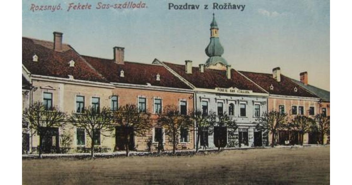 Hotel Čierny orol – obľúbený hotel s výhľadom na námestie