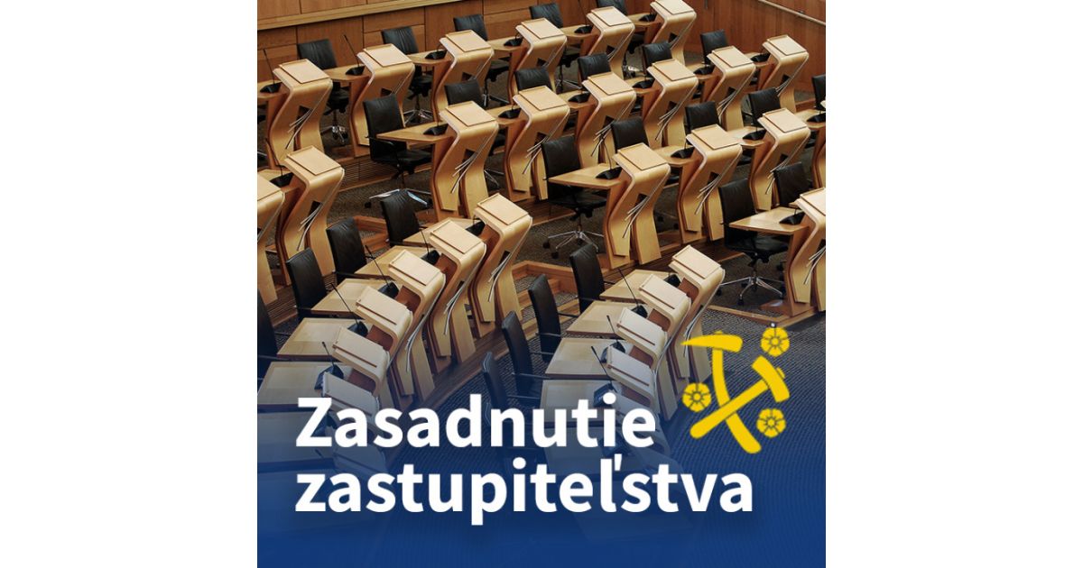Pozvánka na zasadnutie MZ
