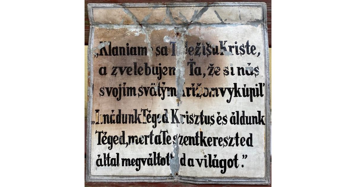 Modlitba z rožňavskej Kalvárie