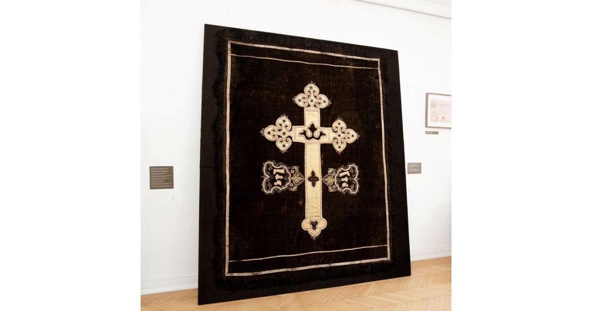 Prezentácia reštaurovanej pohrebnej prikrývky z roku 1824