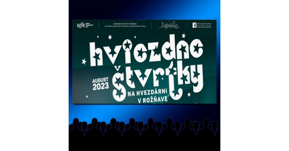 Letné kino na hvezdárni v Rožňave