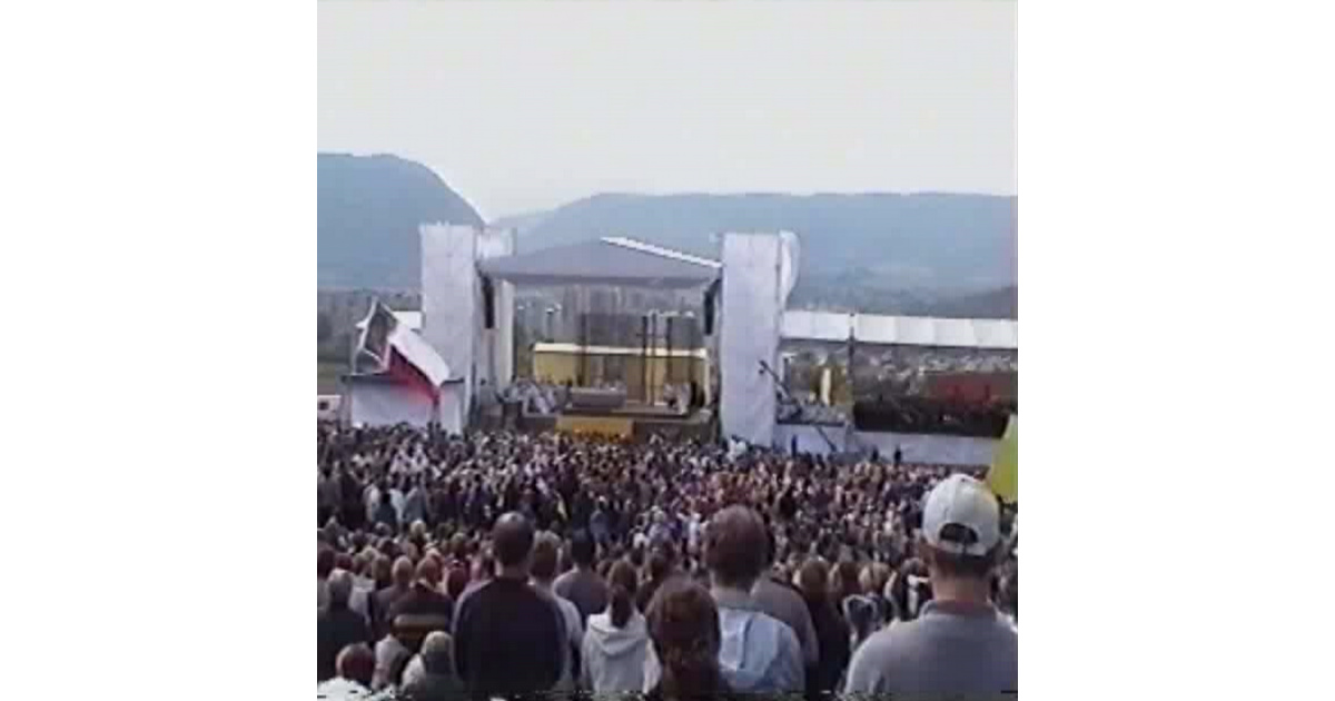 Pred 20 rokmi celebroval pápež Ján Pavol II. svätú omšu v Rožňave