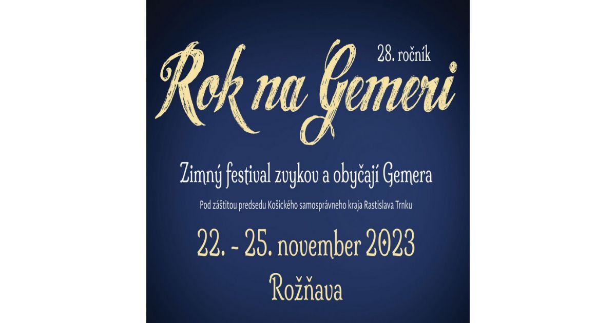 Zimný festival zvykov a obyčají opäť priblíži život na Gemeri