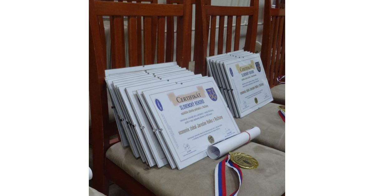 Slovenské rekordné zbierky v Rožňave