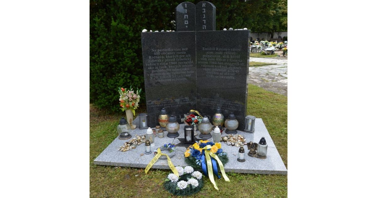 80. výročie odvlečenia izraelitov z Rožňavy do koncentračného tábora Osvienčim