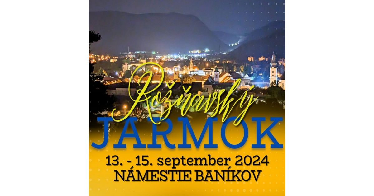 Rožňavský jarmok 2024