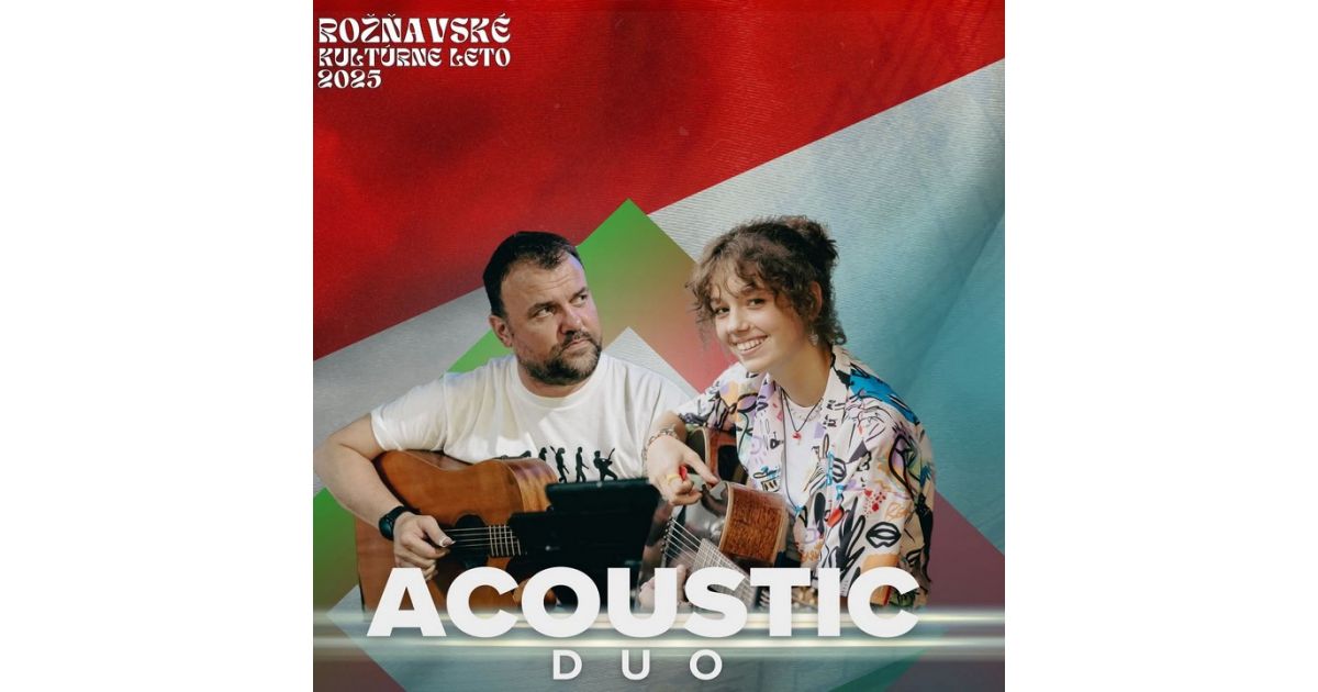 ACOUSTIC DUO v Póschovej záhrade!