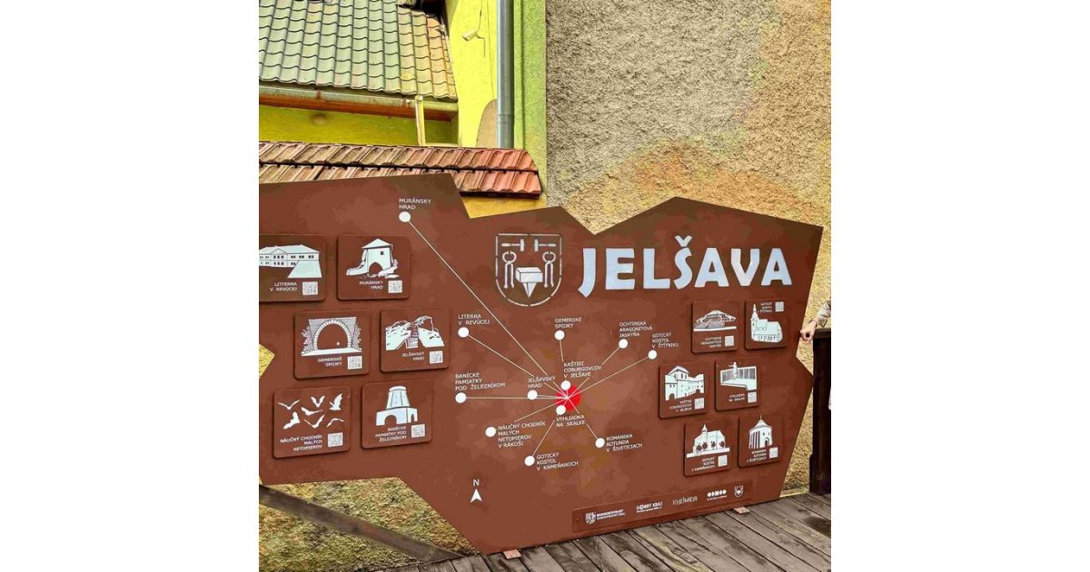 Turistické atraktivity mesta Jelšava a jeho okolia predstavuje nový informačný bod