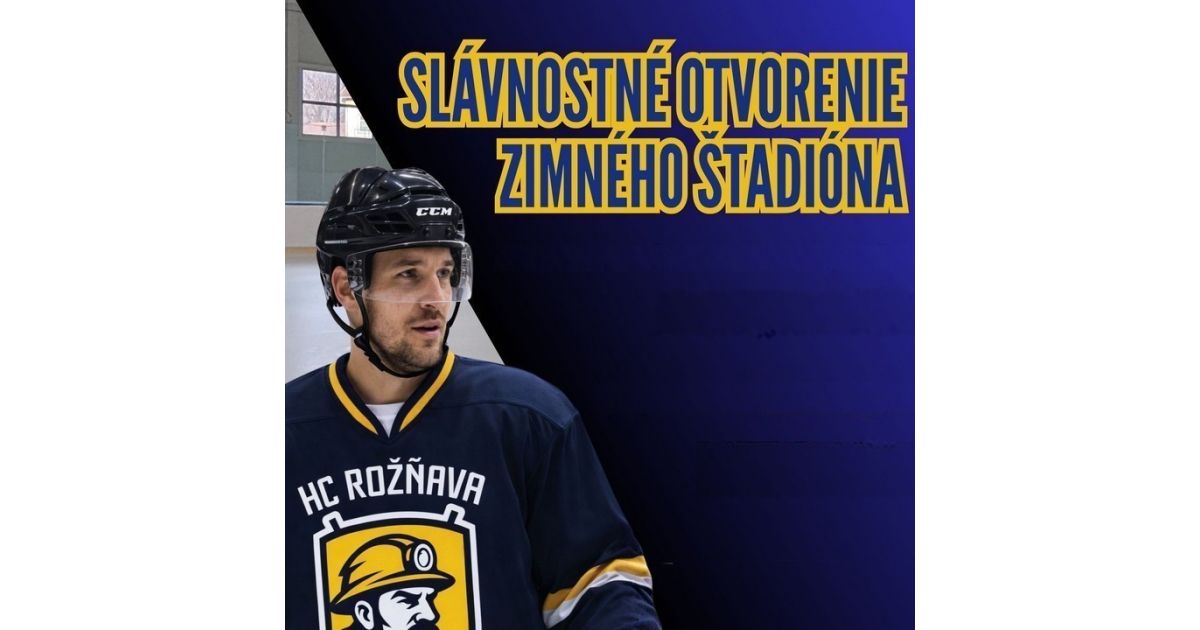 ROŽŇAVA OTVÁRA ZIMNÝ ŠTADIÓN UŽ TÚTO SOBOTU!
