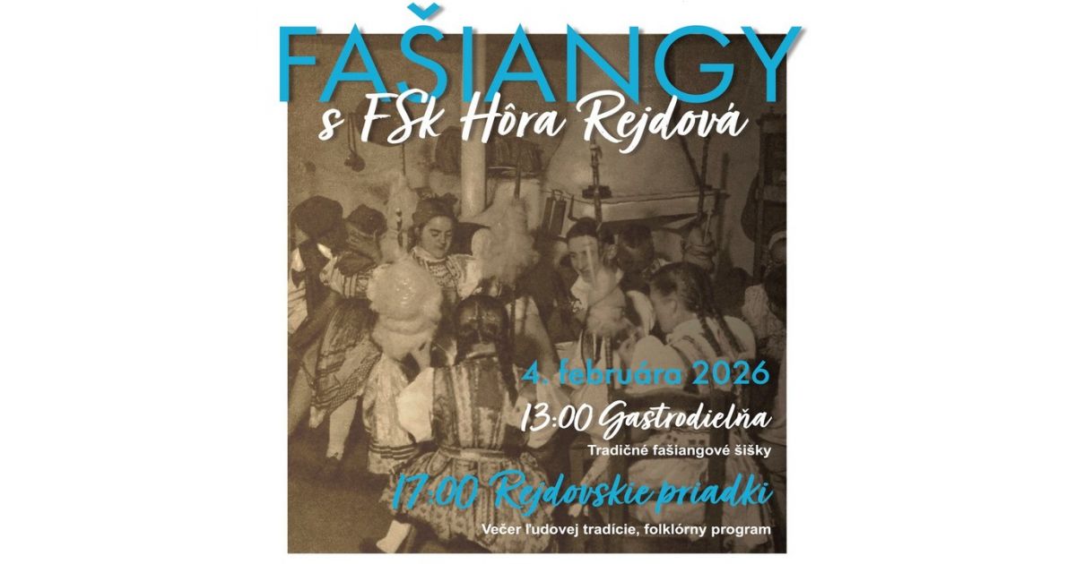 Fašiangy ožijú v Dome tradičnej kultúry Gemera