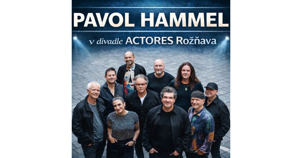 PAVOL HAMMEL - Kam a za čím TOUR 2025/2026