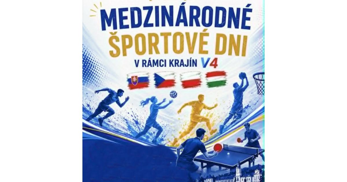 Rožňava má svoje zastúpenie na Medzinárodných športových dňoch krajín V4 – v Poľsku-  2026