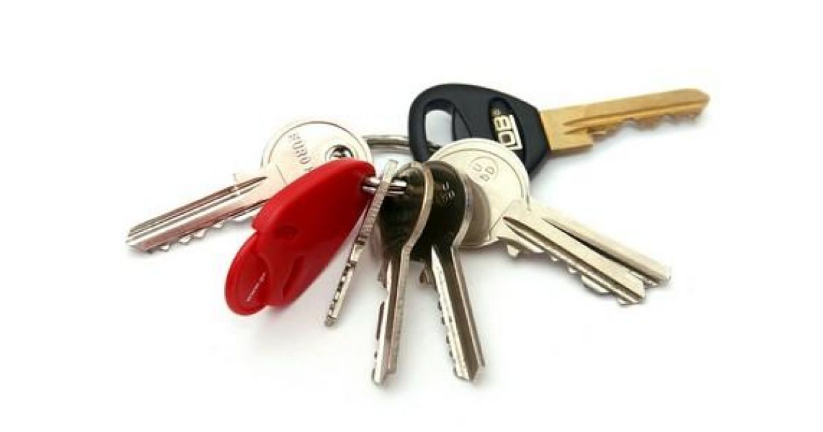 Nýjdený zväzok kľúčov