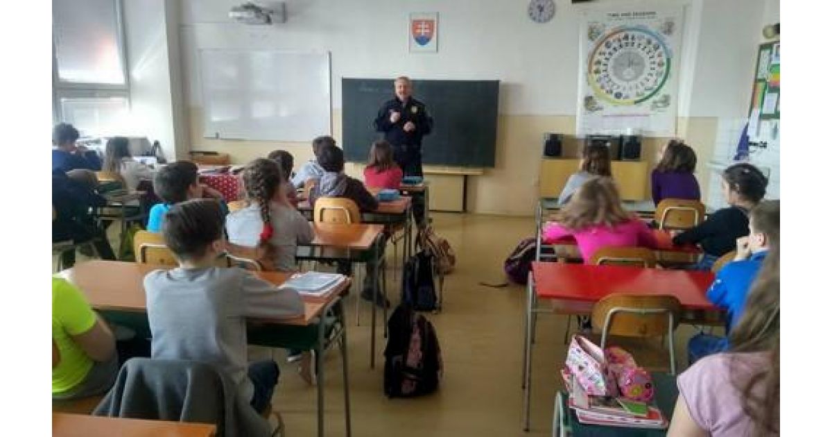 Prednášky prevencie kriminality mládeže